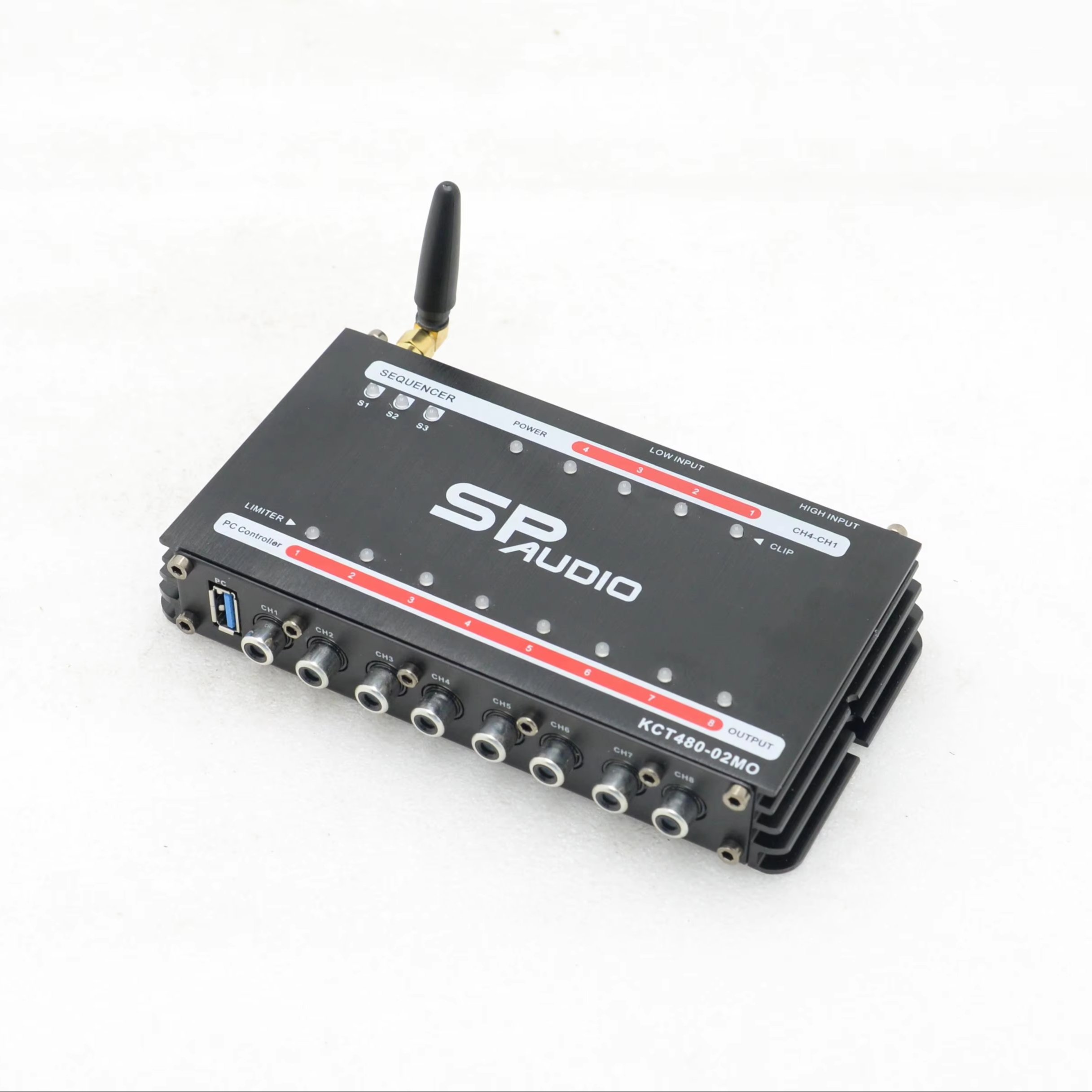 8 Channel Car DSP Amplifier Digital Signal Processor With Parametric EQ for Car Sound System High Efficient DSP Audio Stereo